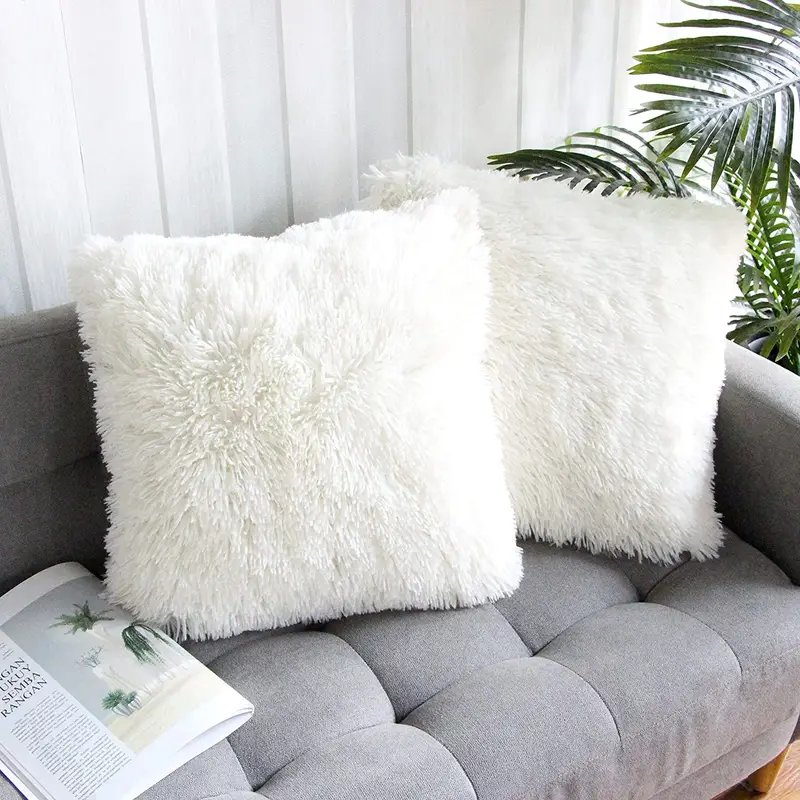 Home Decorative Luxury Series Super Soft Faux Fur Throw - Temu